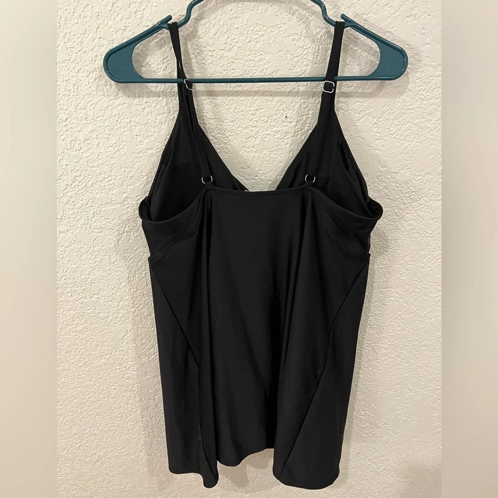 Old Navy Black Knot Swim Dress - Picture 2 of 5